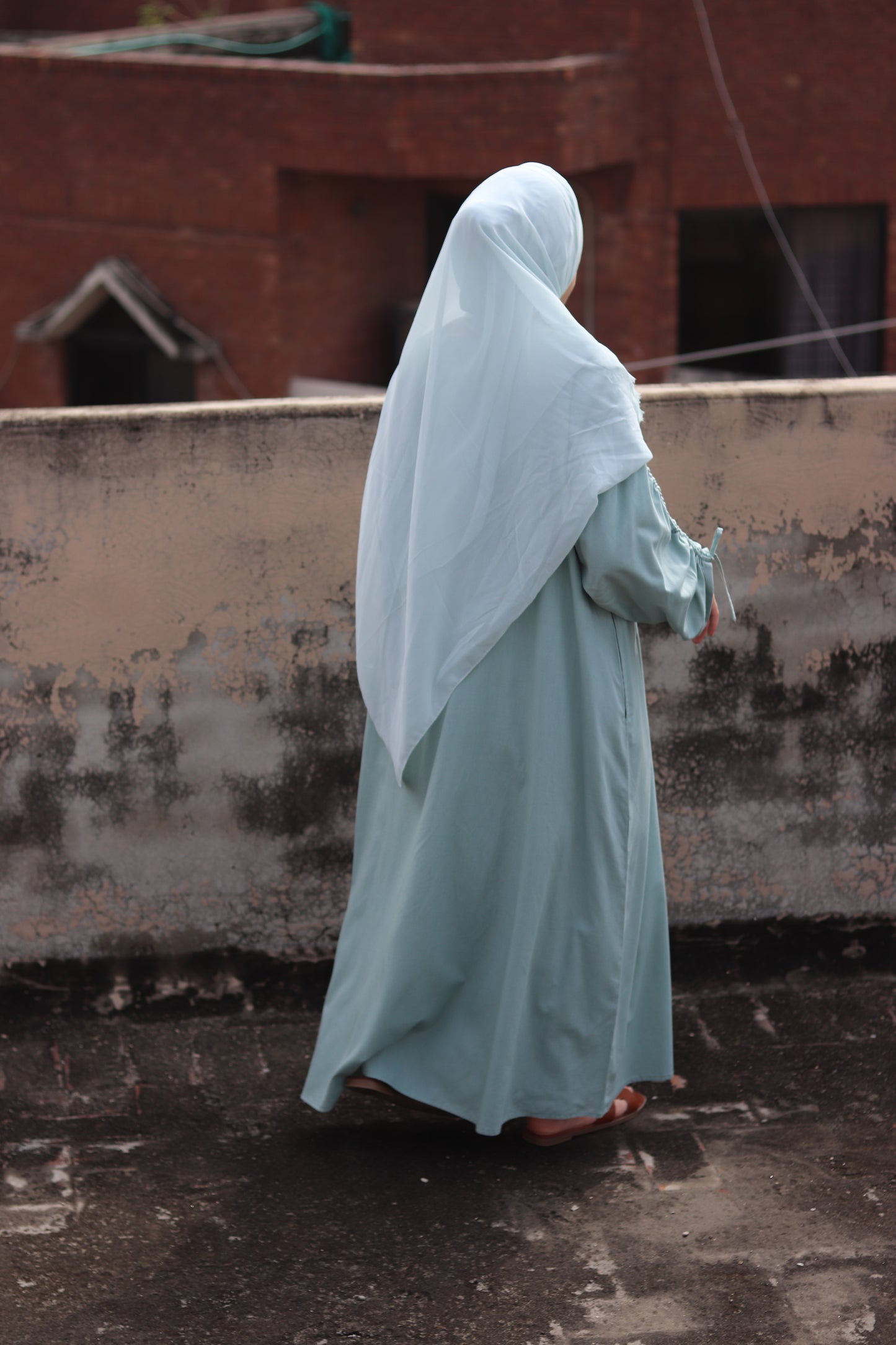 Pistachio Abaya